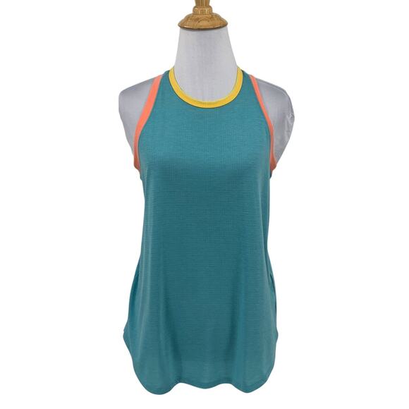 Title Nine Tank Top Women S Small Multi Racerback Crew Neck Performance Shirt - Picture 1 of 11